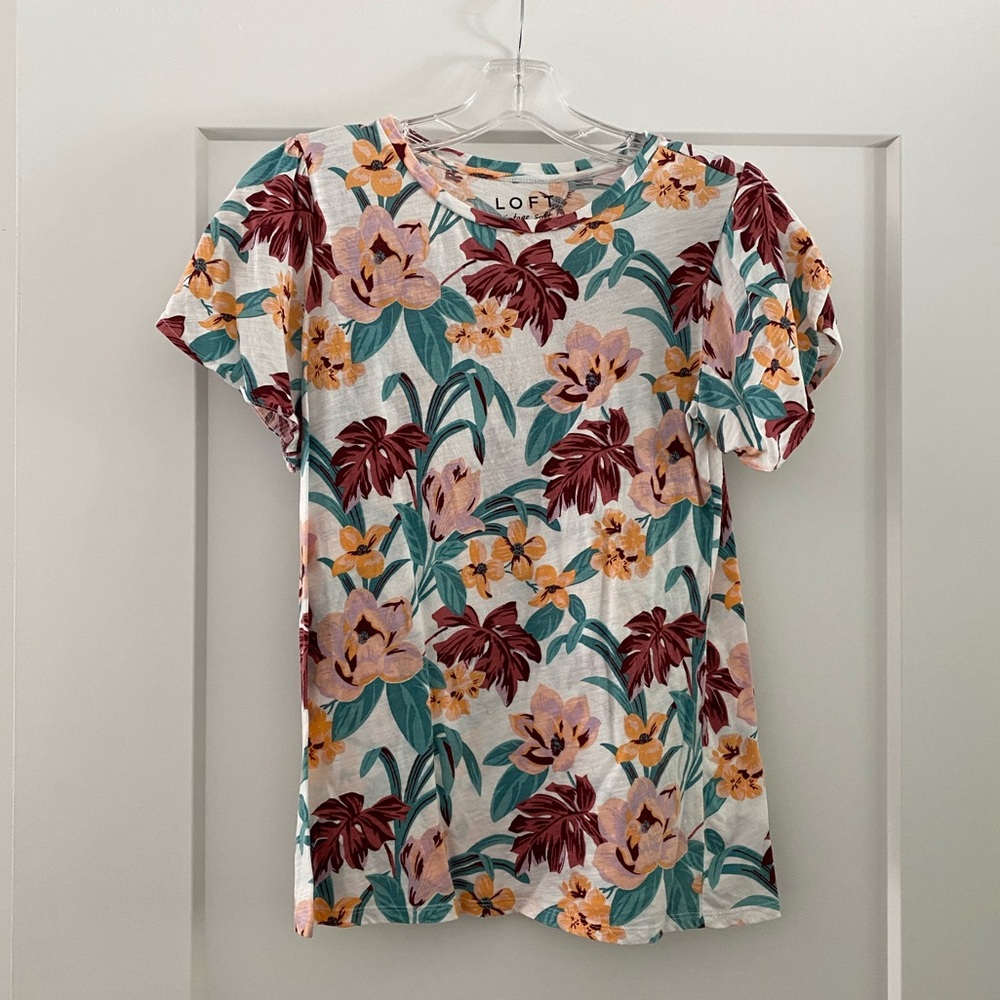 loft vintage soft patterned shirt